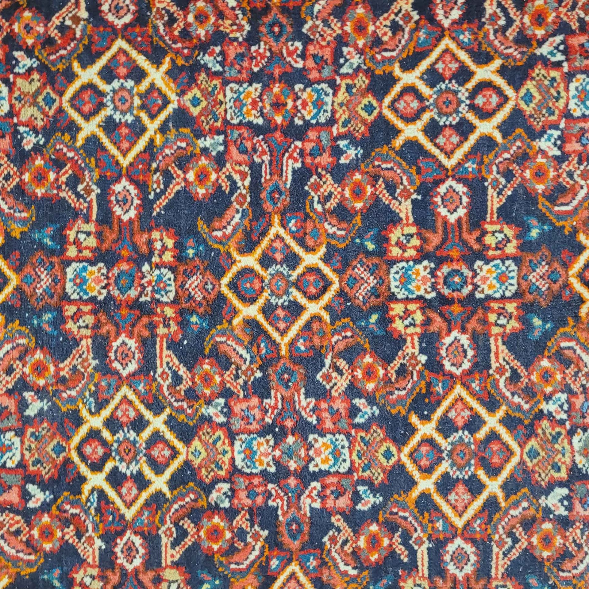 Mahal, um 1930, 380 x 292 cm, Zustand C - Image 3 of 3