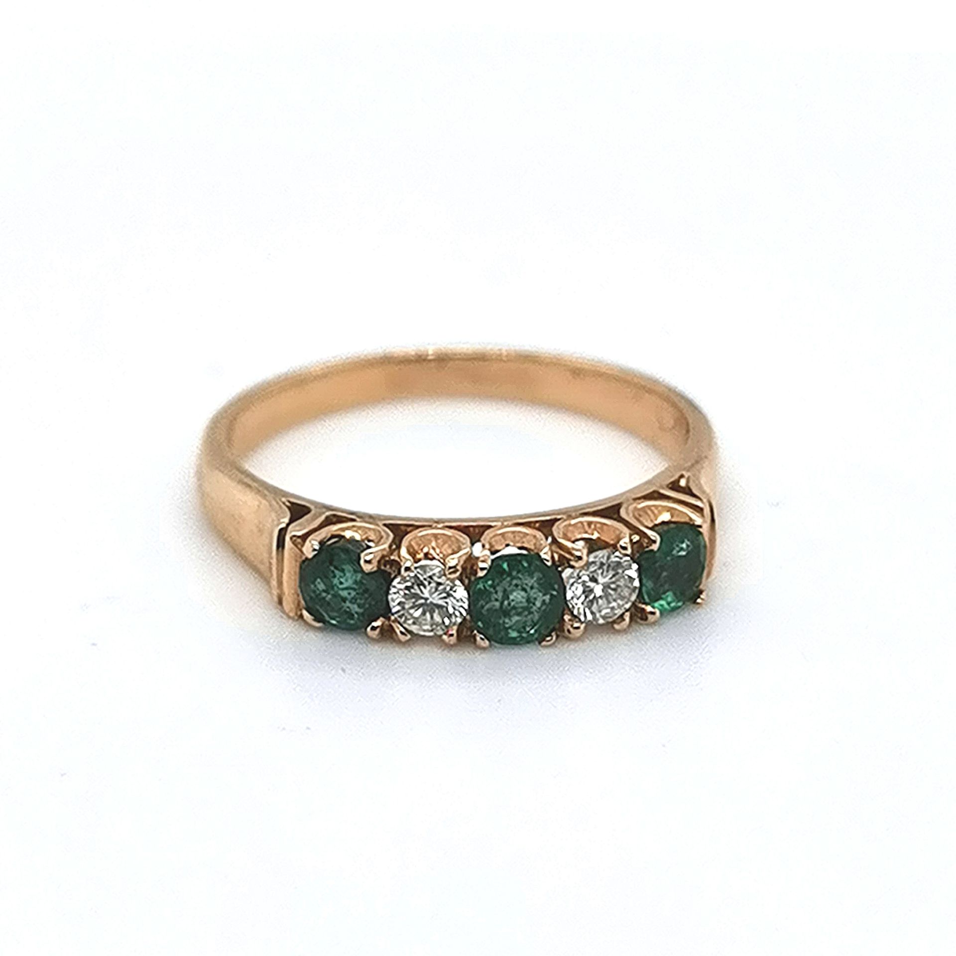 Smaragd-Ring 750