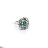 Smaragd-Ring 750