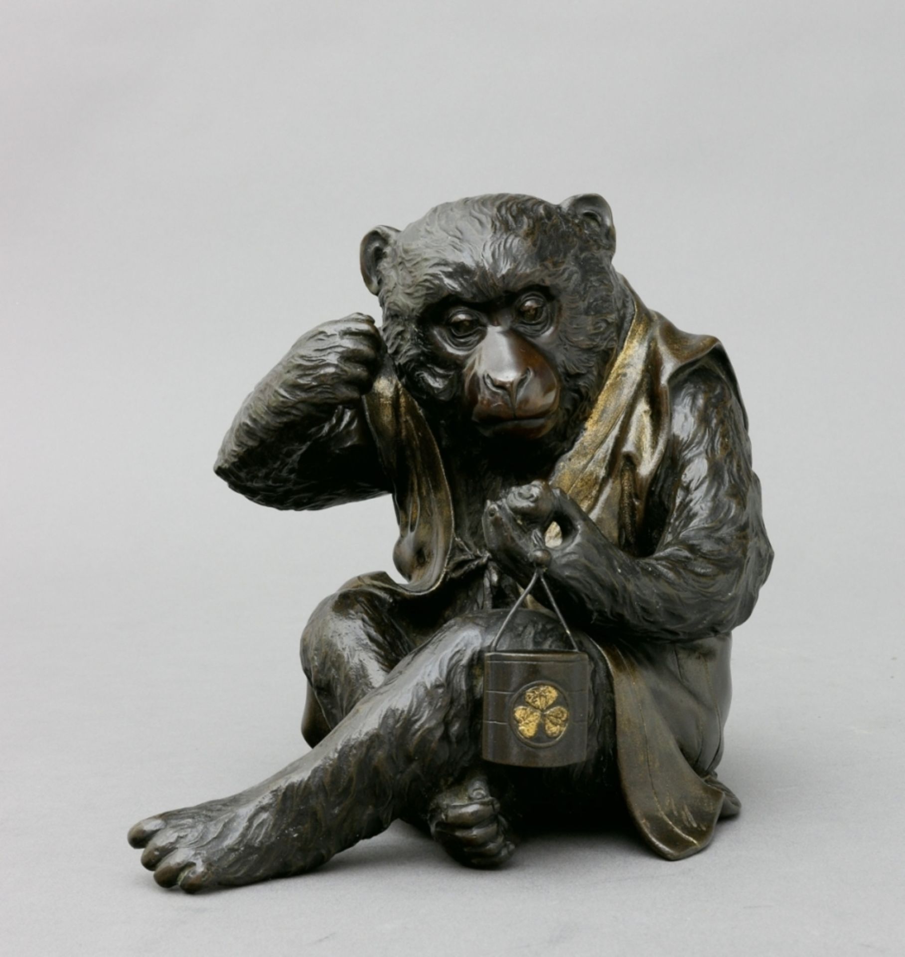 Japan, Figur, Bronze, um 1900