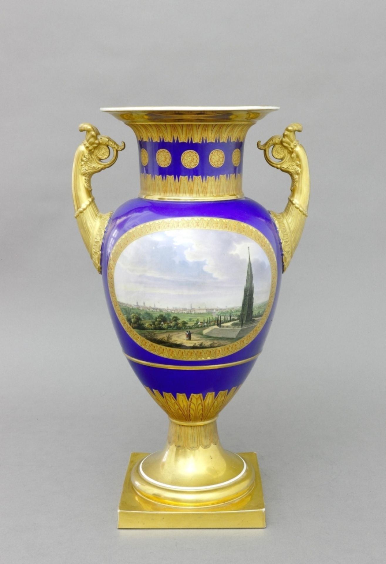 Vase, Französische Vase mit Berliner