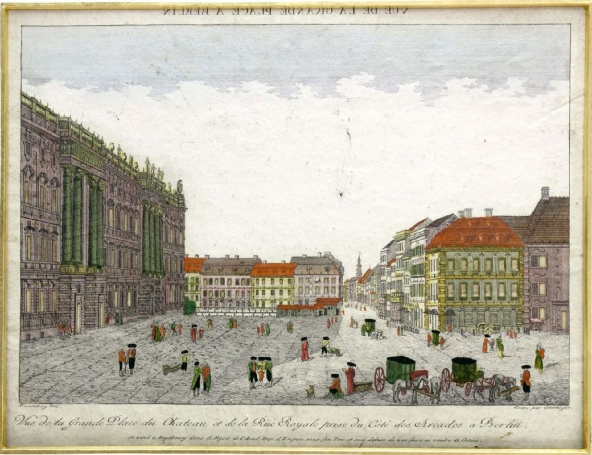 Ansichten, Berlin, Rosenberg, 3 St. - Image 3 of 3