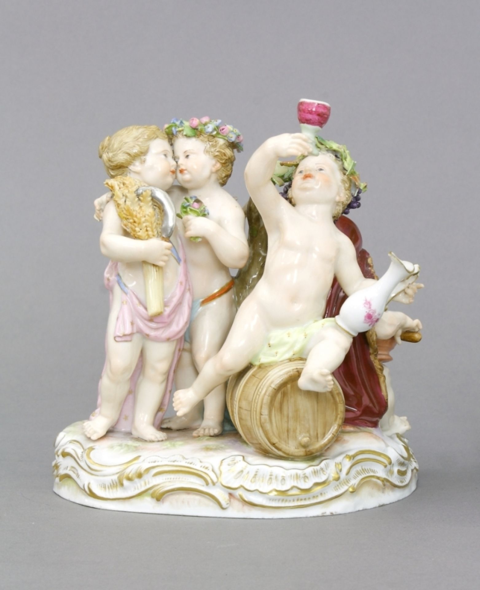 Figurengruppe, Meissen, um 1850/60