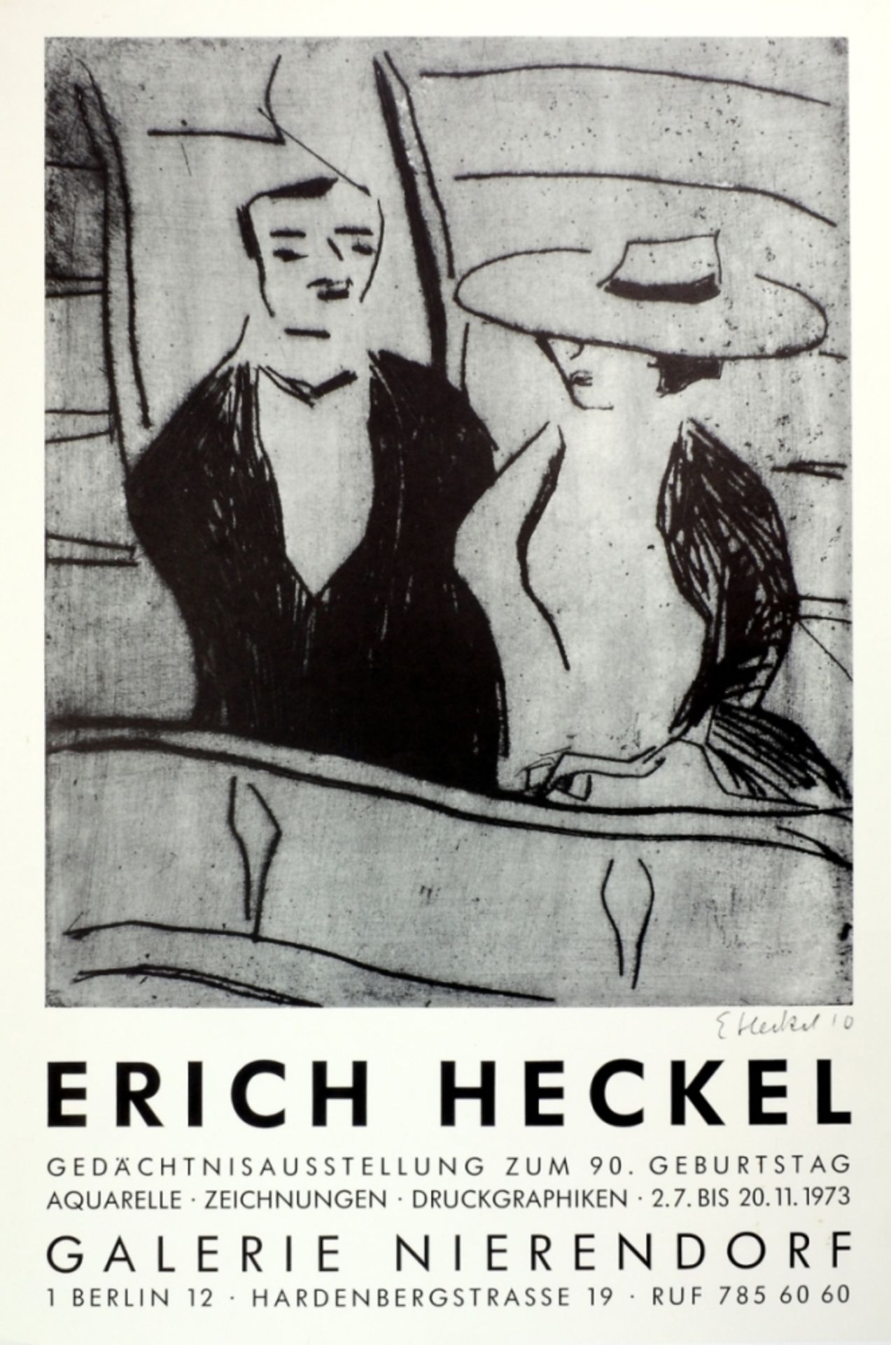 Heckel, Erich (1883 Döbeln - 1970 - Image 2 of 2