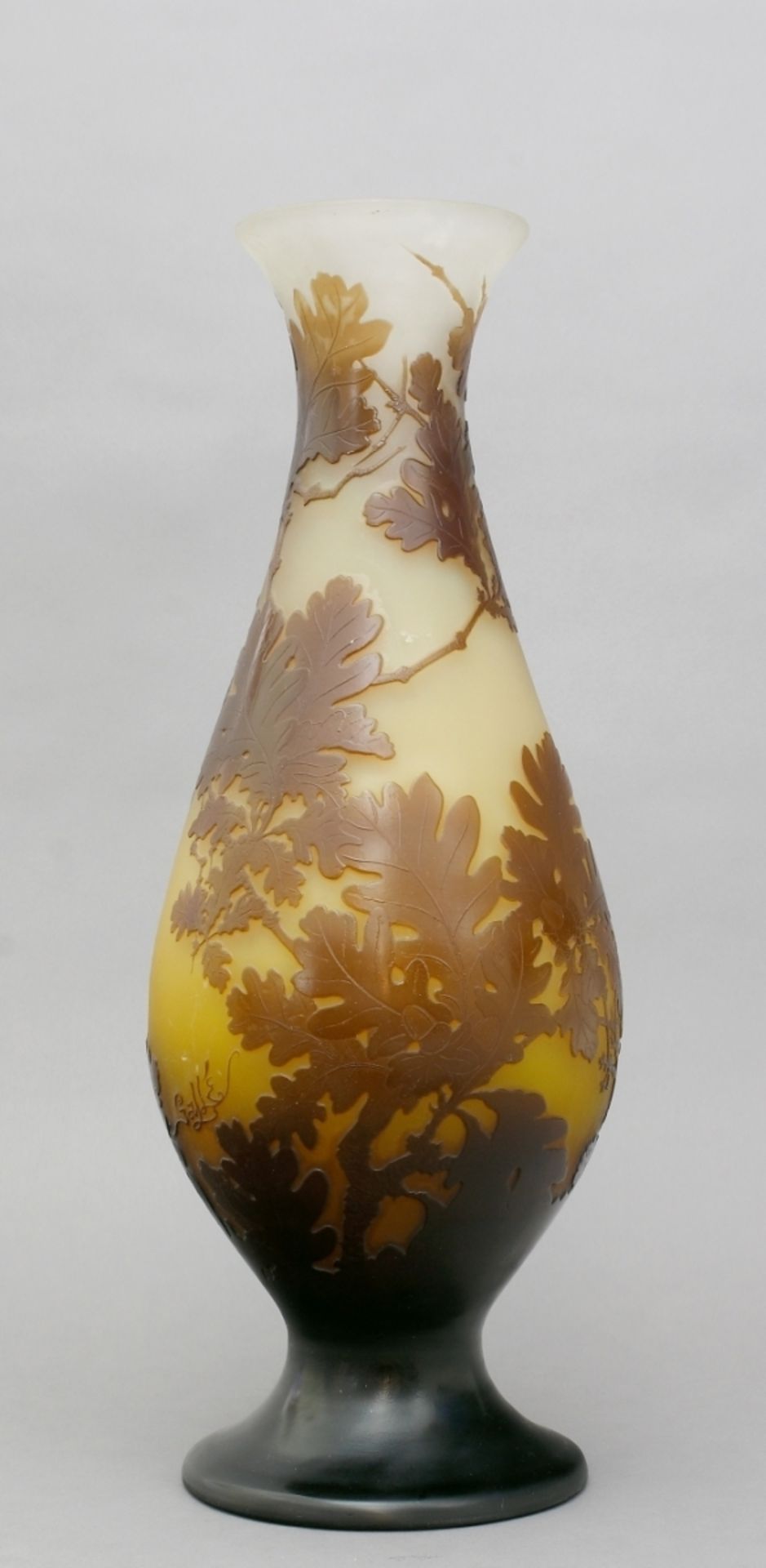 Vase, Emile Gallé, Nancy, Frankreich, - Bild 3 aus 4