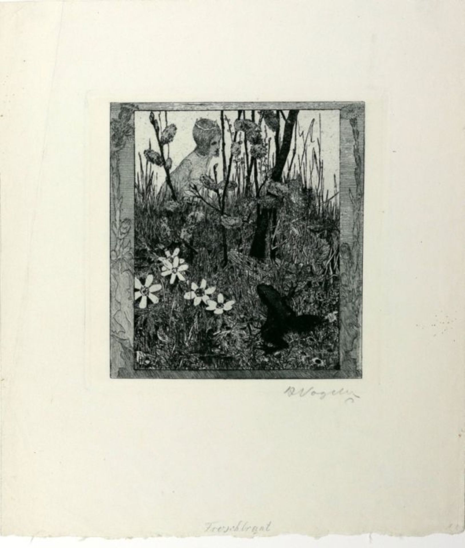 Vogeler, Heinrich (1872 Bremen - 1942 - Bild 2 aus 2