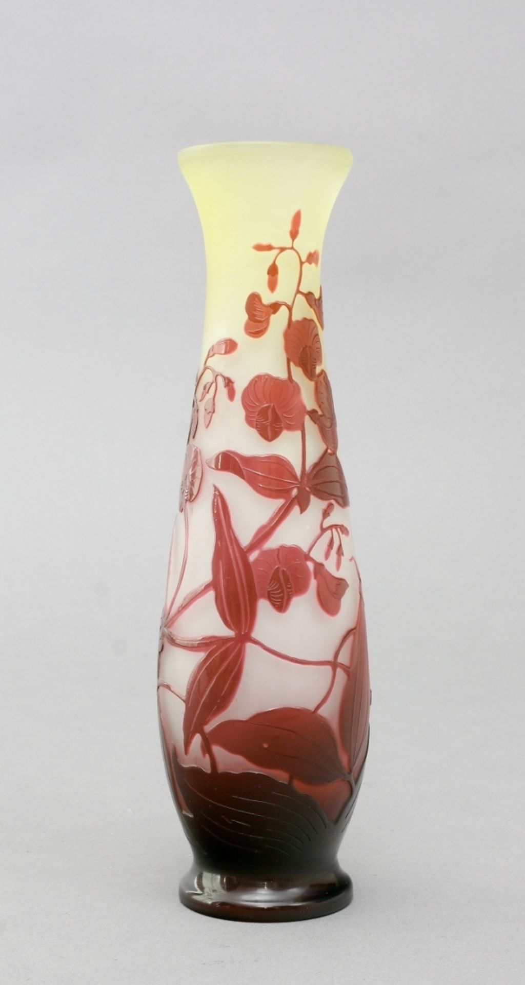 Vase, Emile Gallé, Nancy, Frankreich, - Bild 2 aus 3