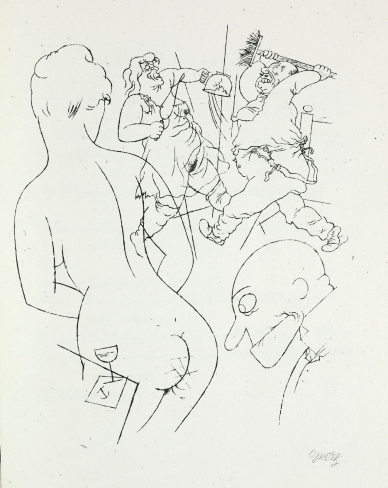 Grosz, George (1893 Berlin - 1959 - Image 5 of 5