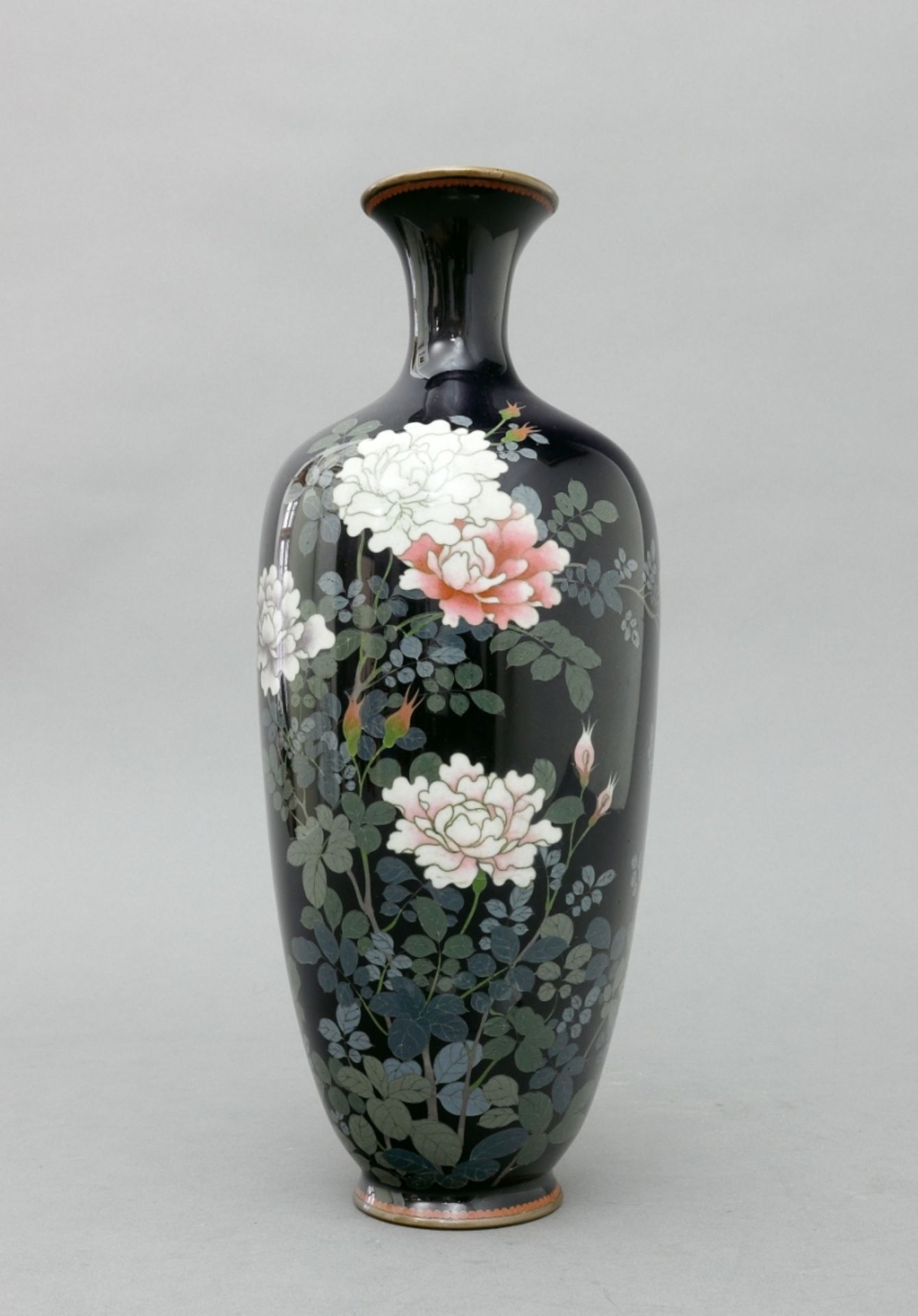 Japan, Vase, Cloisonné, Meiji-Zeit,