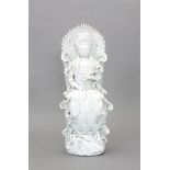 China, Figur, Blanc de Chine Guanyin