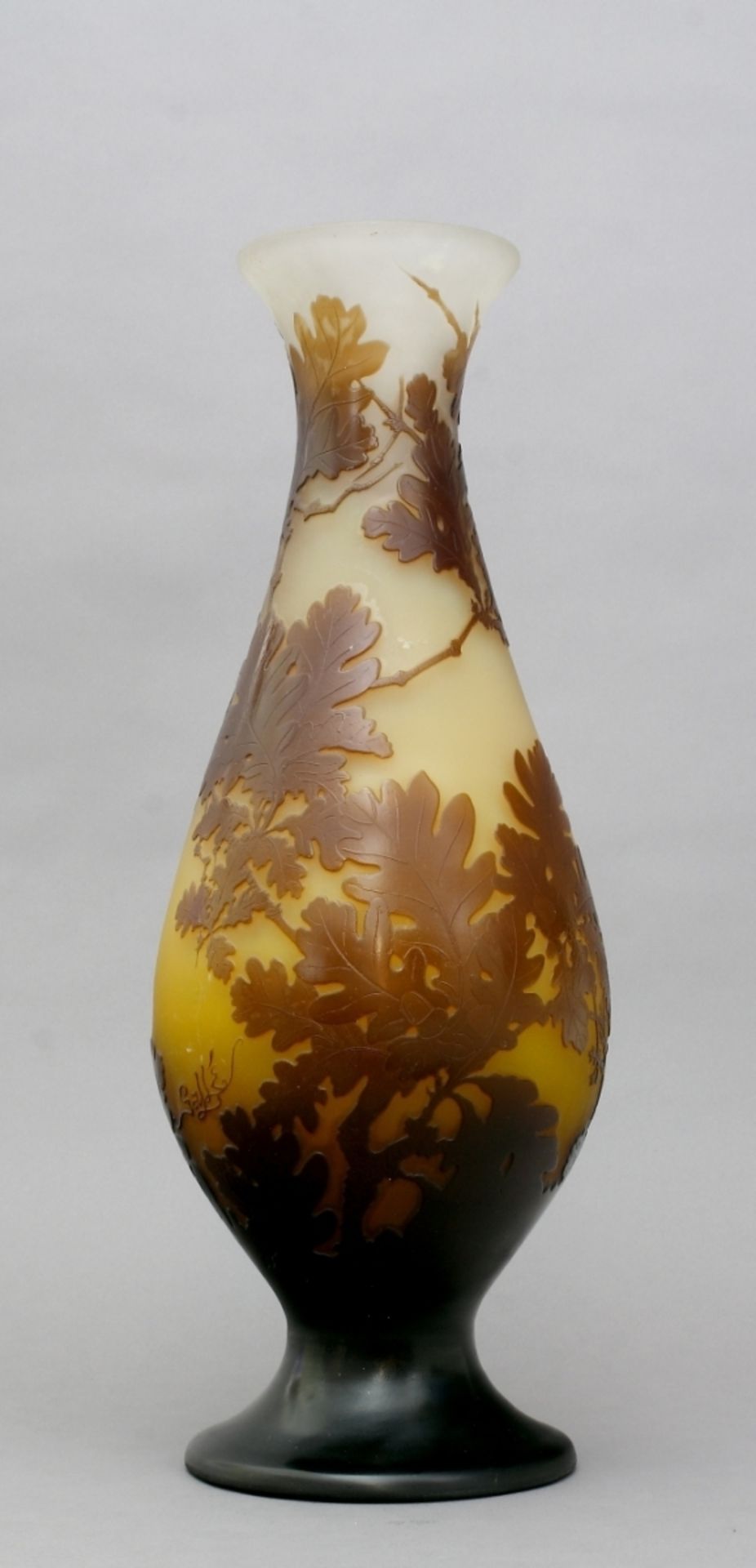 Vase, Emile Gallé, Nancy, Frankreich, - Bild 2 aus 4