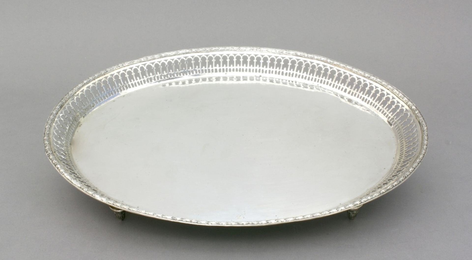 Tablett, Silber, Augsburg, 1783 - 1785