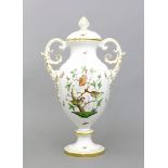 Rothschild, große Deckelvase, Herend,