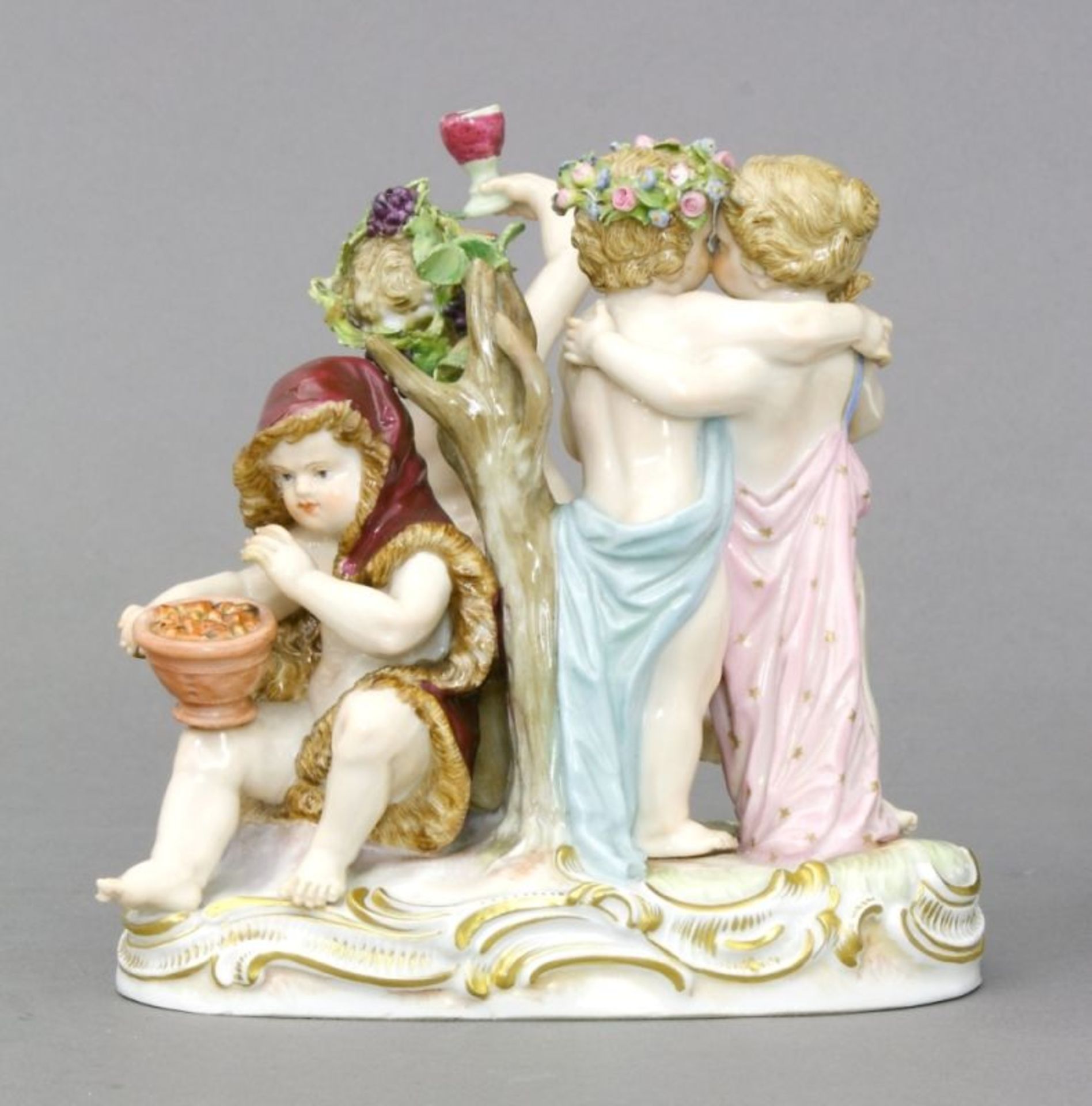 Figurengruppe, Meissen, um 1850/60 - Image 2 of 3