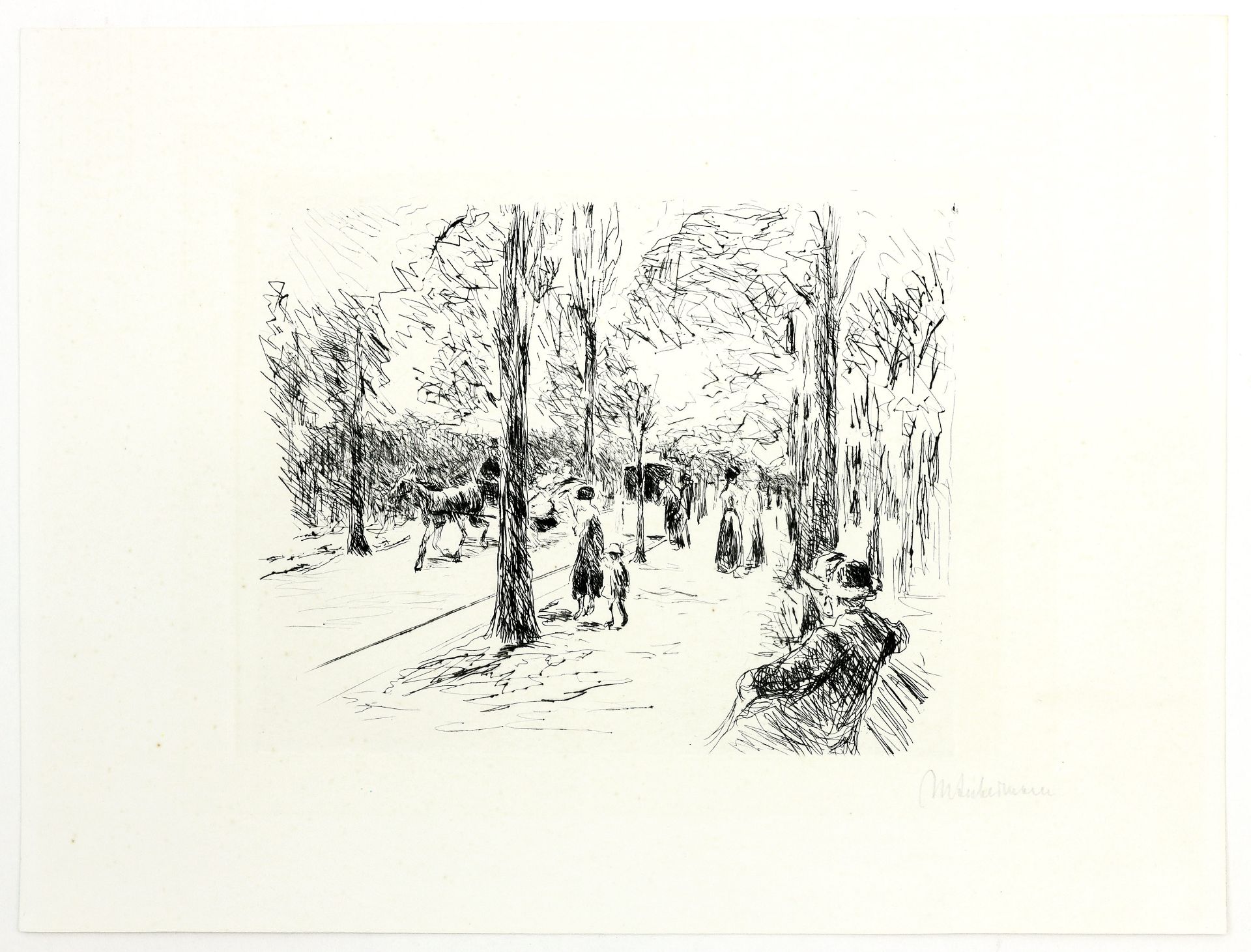 Liebermann, Max (1847 Berlin - 1935 - Image 2 of 2
