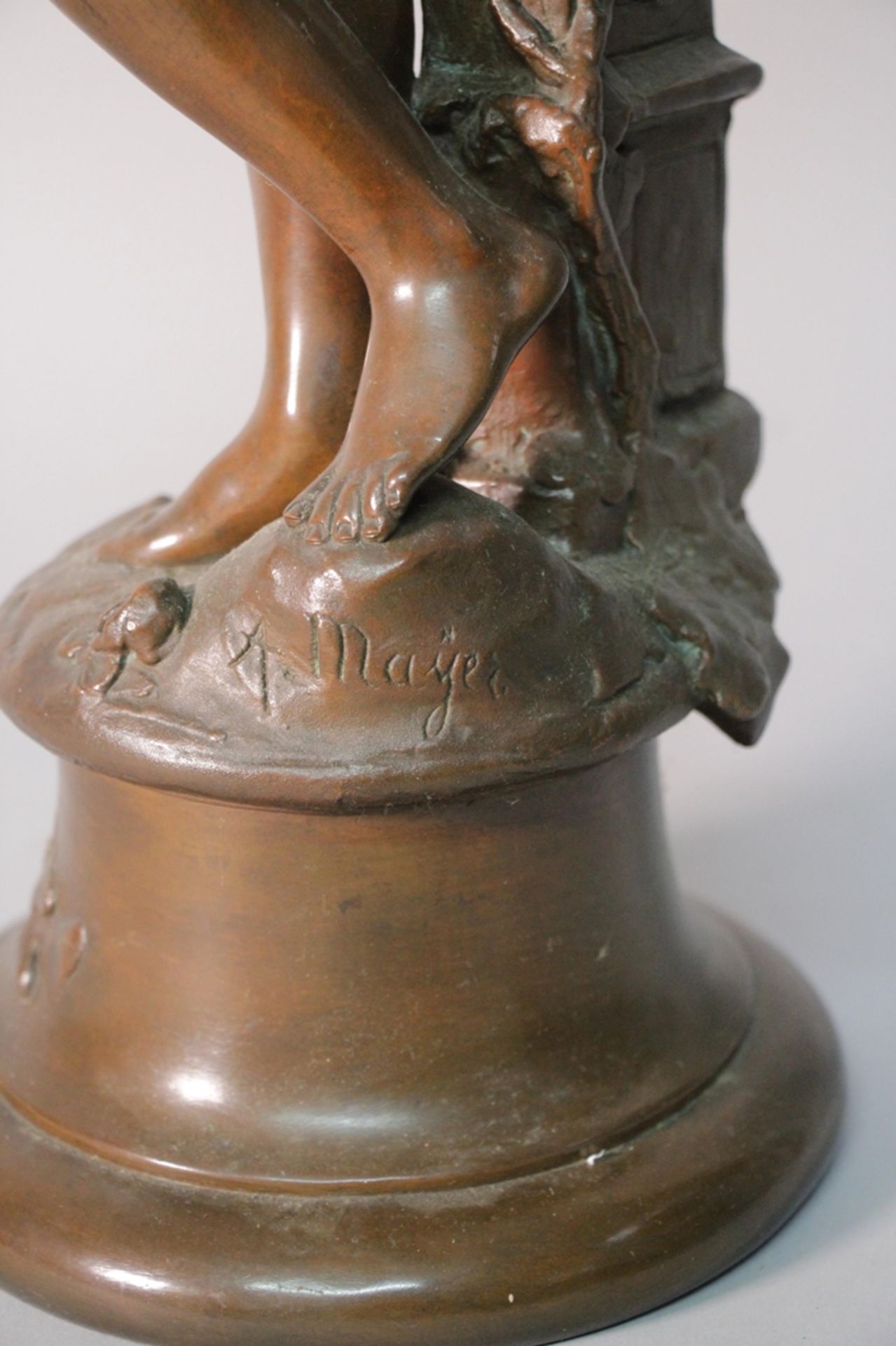Bronze Figur - Bild 4 aus 4