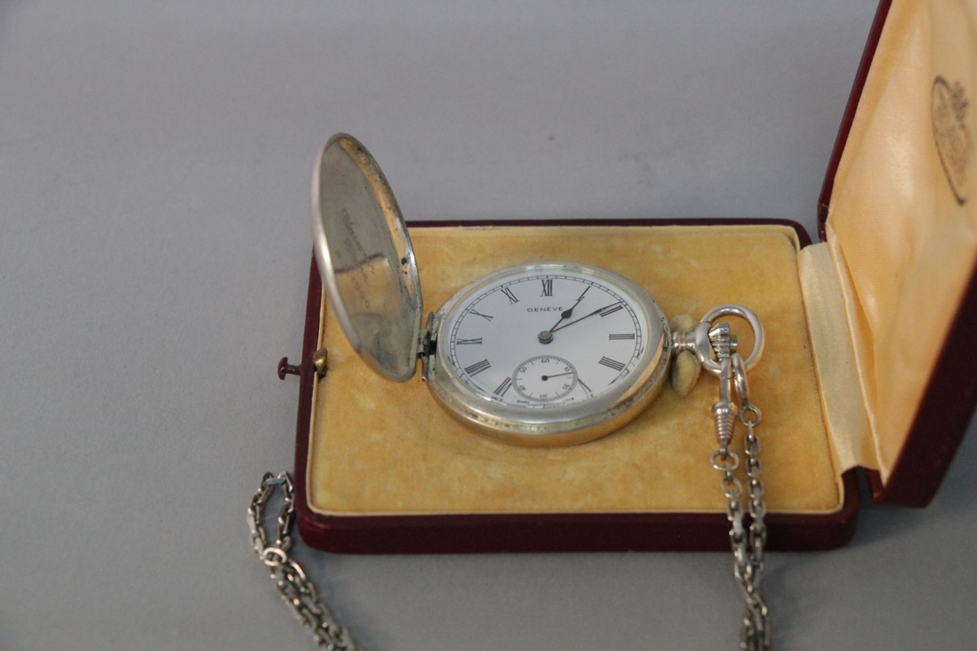 Herrentaschenuhr Silber 835