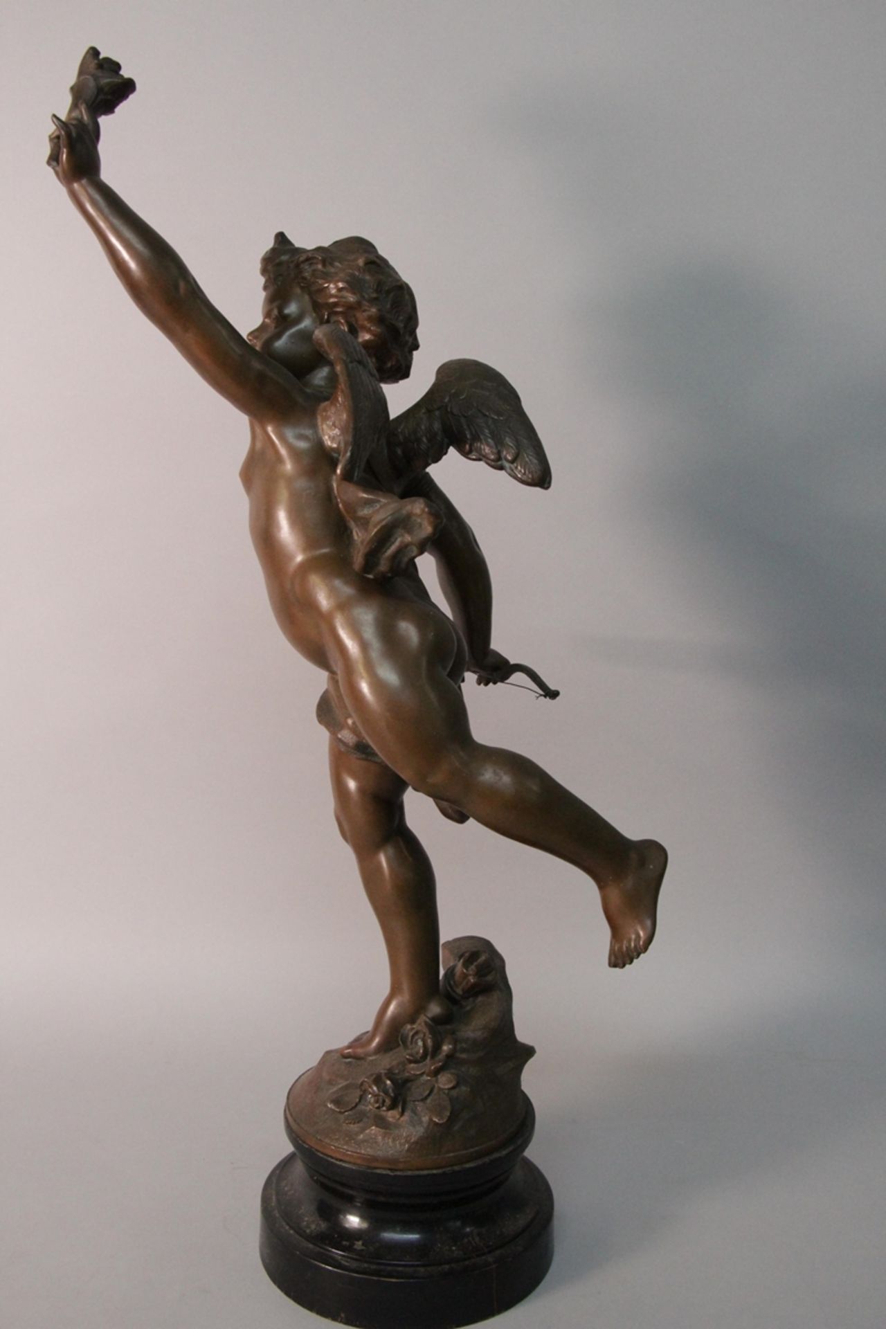 Amor Bronze Figur - Bild 3 aus 3
