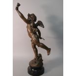 Amor Bronze Figur