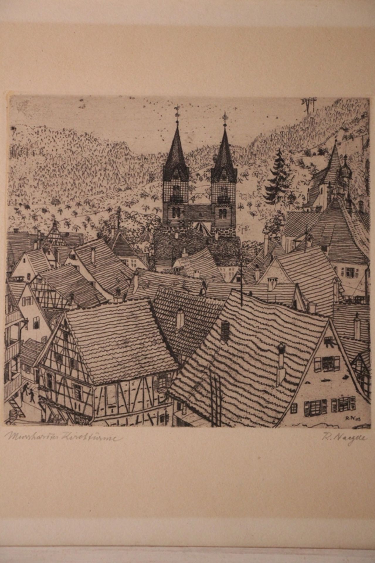 Naegele,Reinhold , 1884 - 1972 Kirchtürme