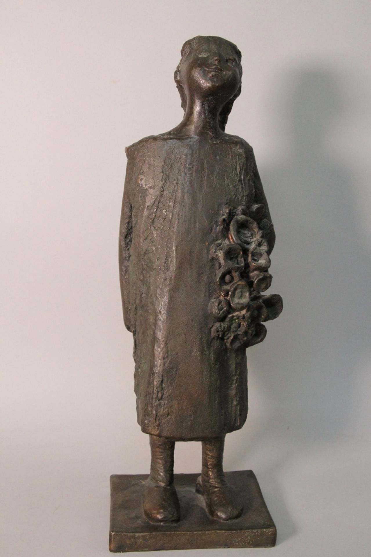 Bronze Skulptur Mädchen