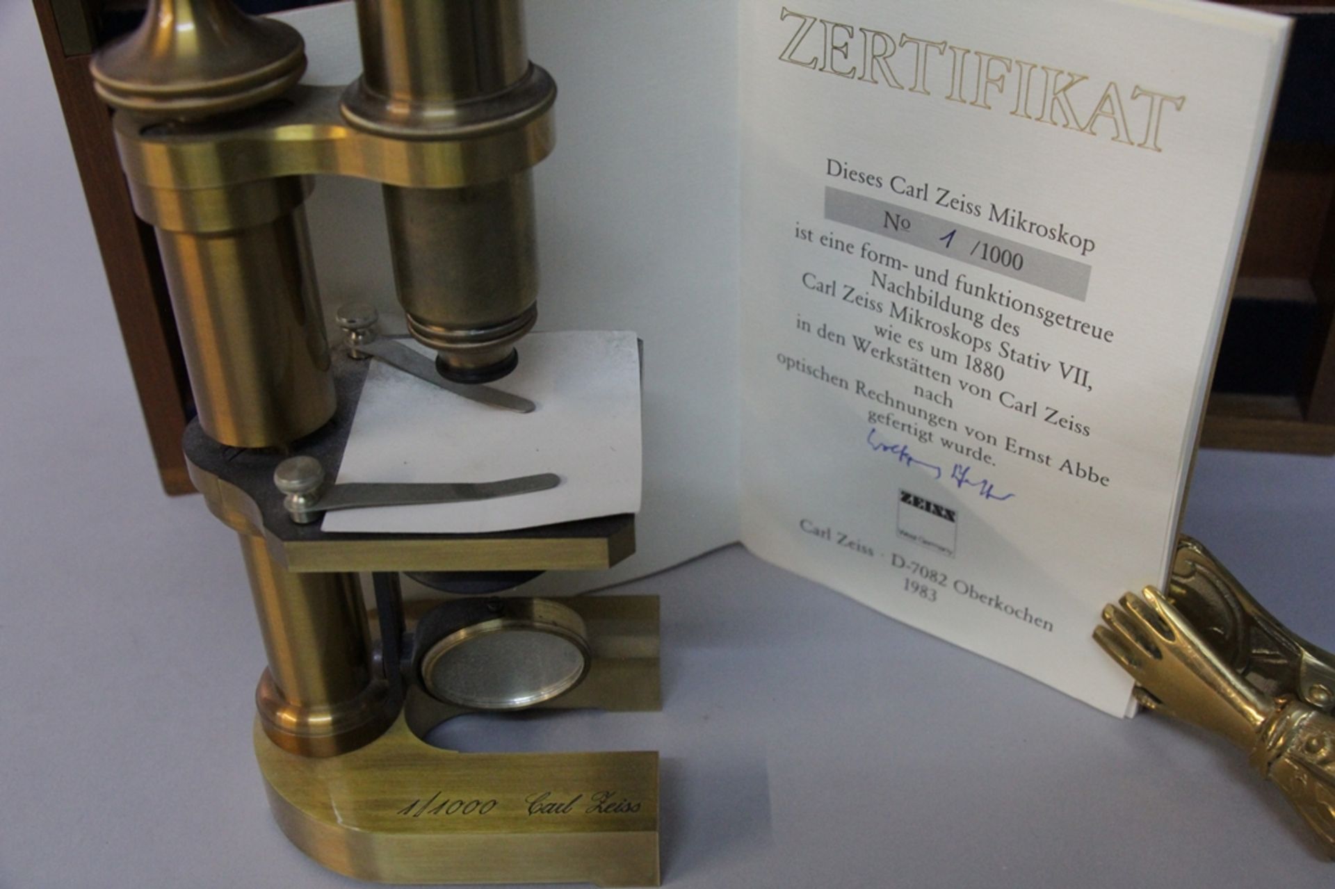 Carl Zeiss Mikroskop - Bild 2 aus 2