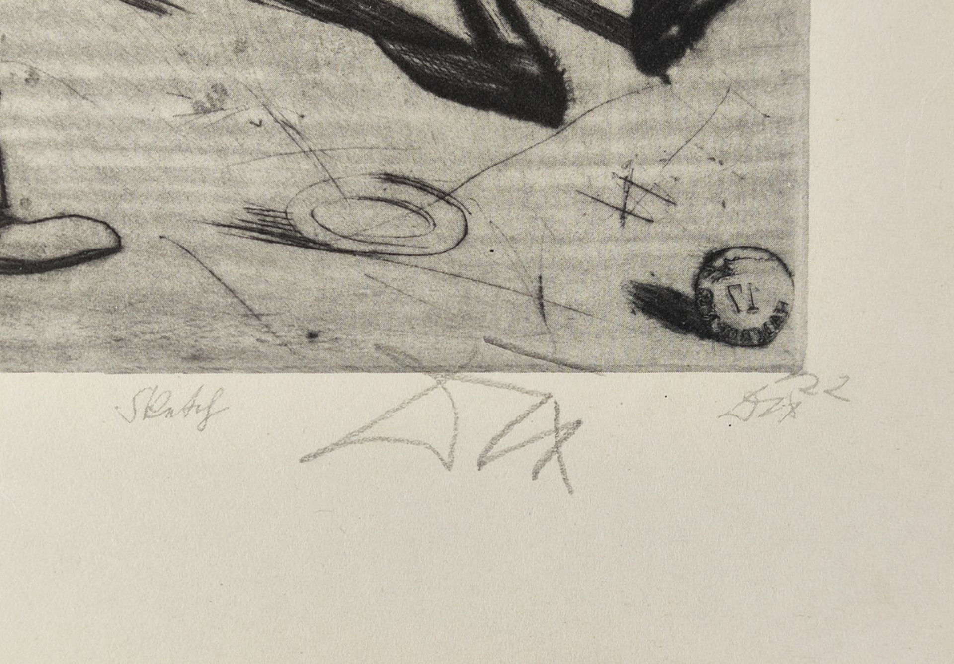 Otto Dix (1891-1969)  "Sketch (1922)" - Bild 3 aus 3
