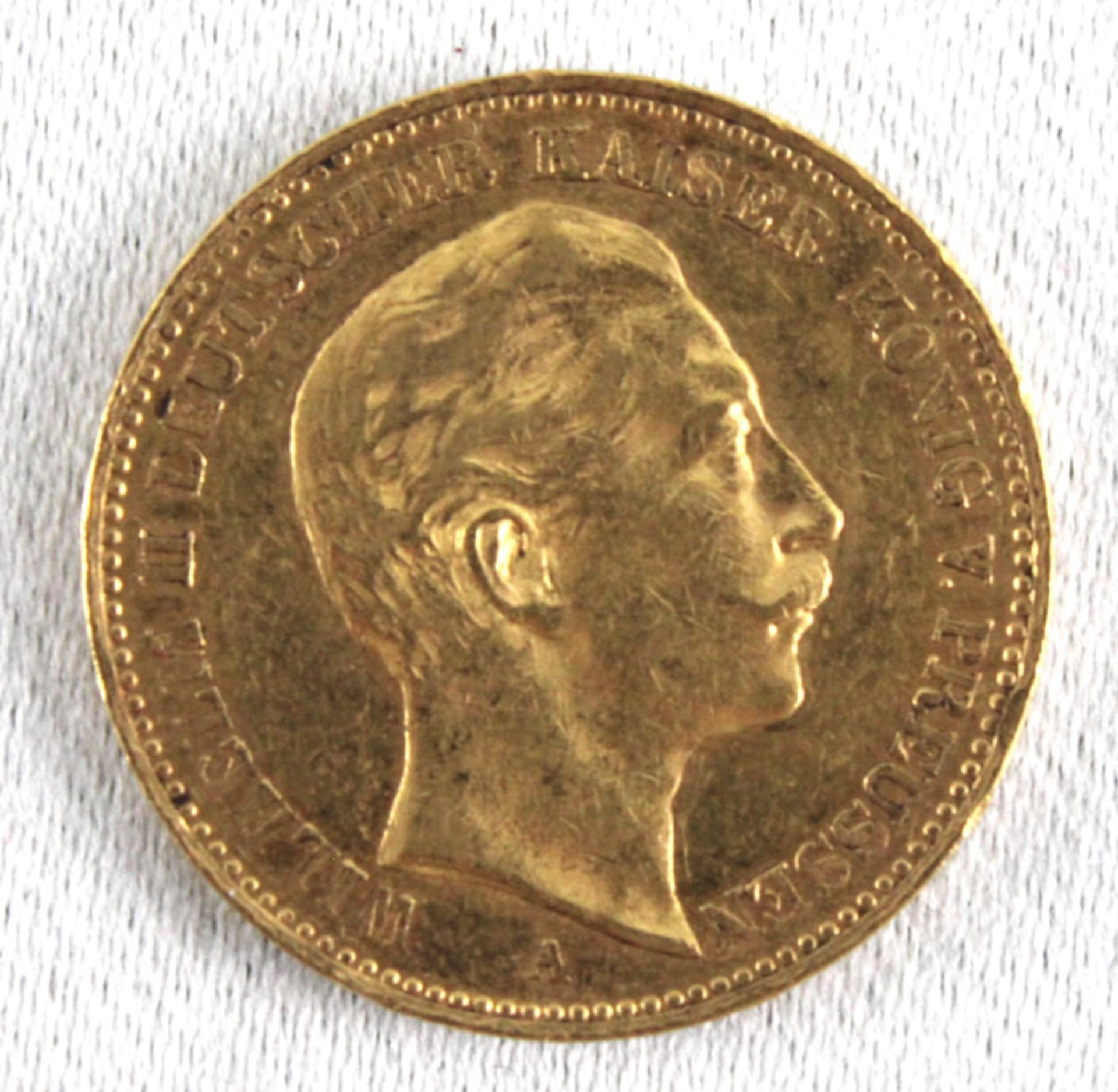 Goldmünze, 20 Mark 1893 A. Wilhelm II. (1888-1918)