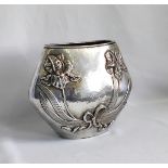 Marilena Mariotto Designvase silver plated