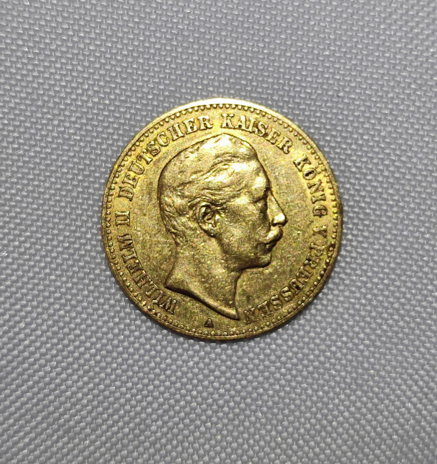 Goldmünze, Deutsches Reich 10 Mark 1900 A. Wilhelm II. (1888-1918)