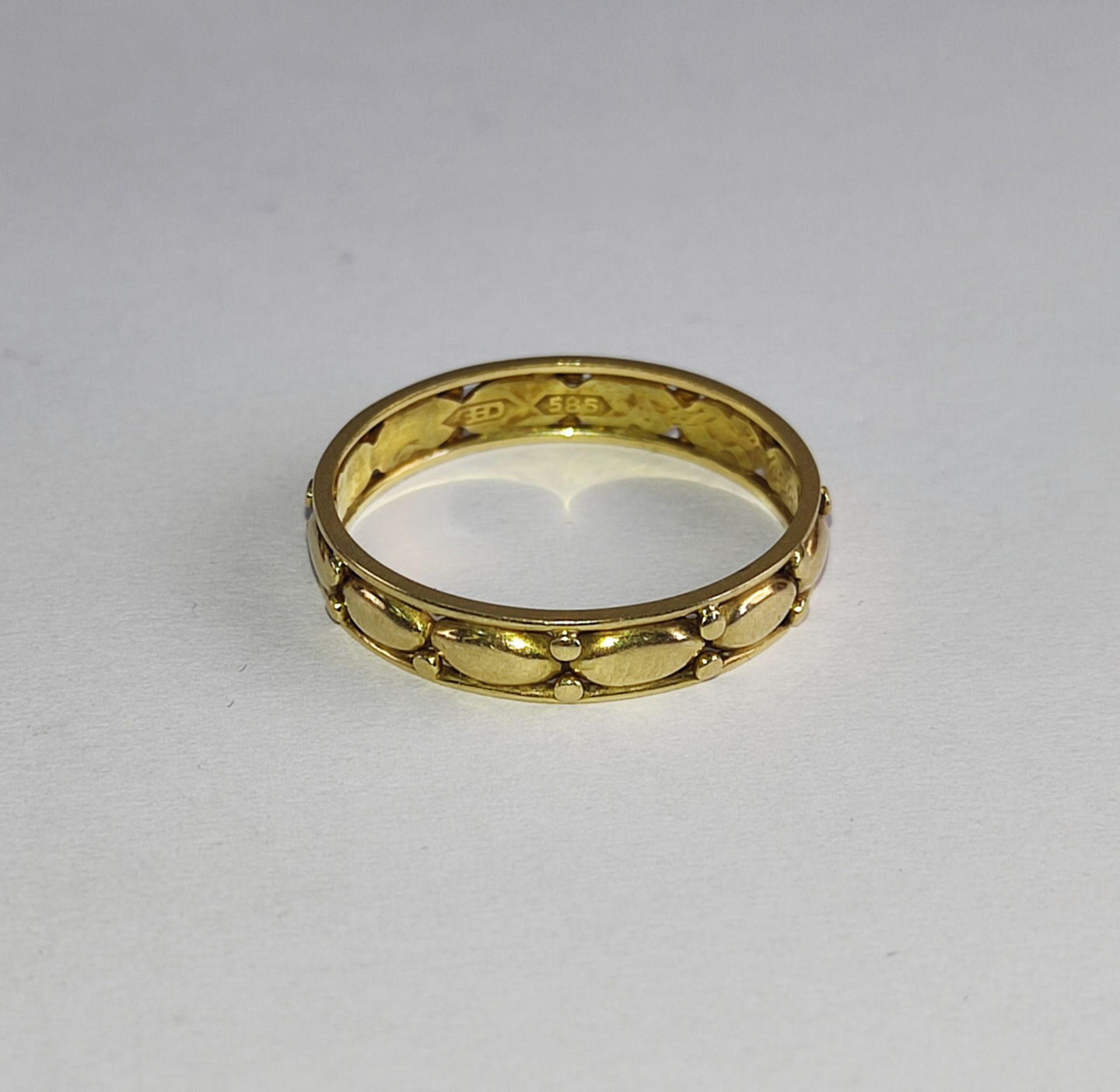 Ring 585 Gelbgold, 3,6 g