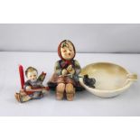 Zwei Keramikfiguren Goebel/Hummel