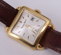 International Watch Company, IWC Schaffhausen, Schweiz, Herrenarmbanduhr, 60er Jahre, 750er