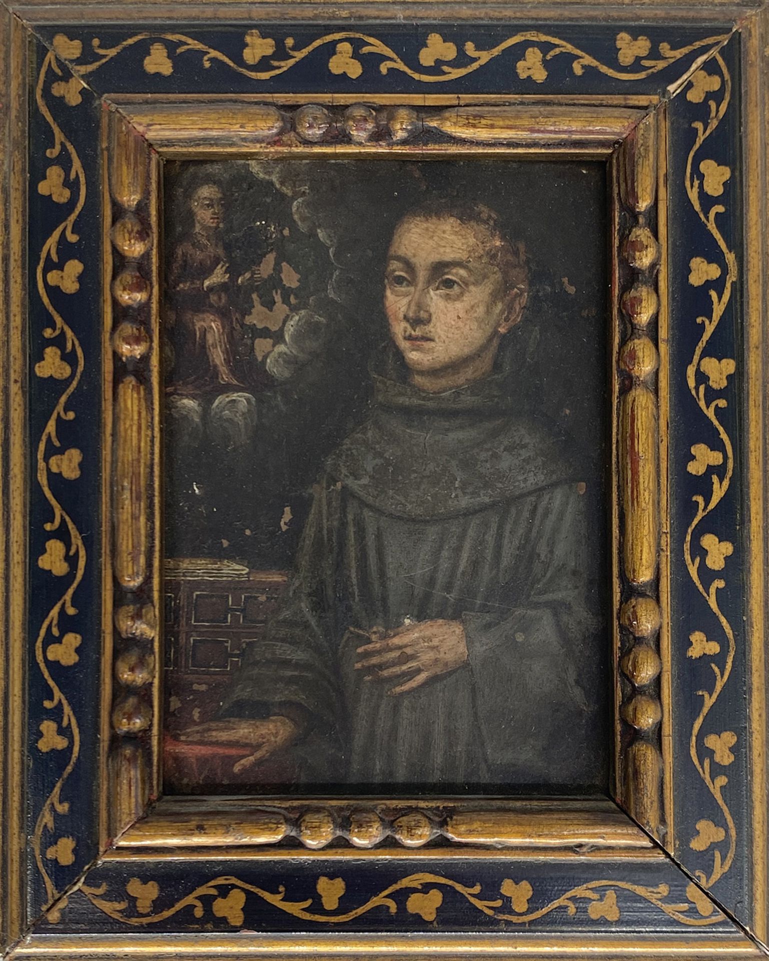 Konvolut von 5 kleinen Gemälden: Italien, 17. Jh., Darstellung einer weiblichen Personifikation, mit - Bild 7 aus 9