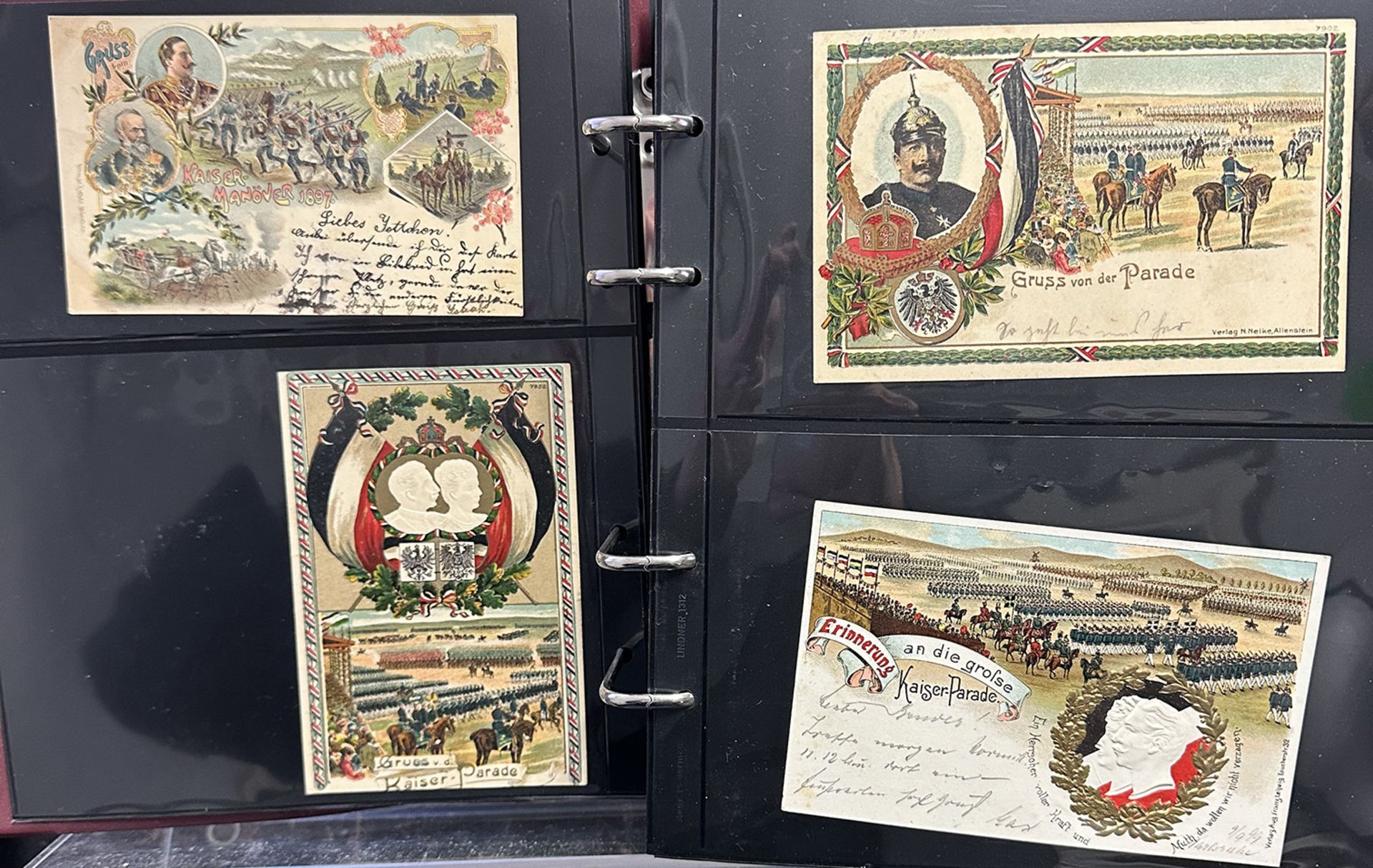 Postkarten deutsches Kaiserreich. Großes Konvolut seltener alter Postkarten verschiedene Zeiten, - Bild 35 aus 65