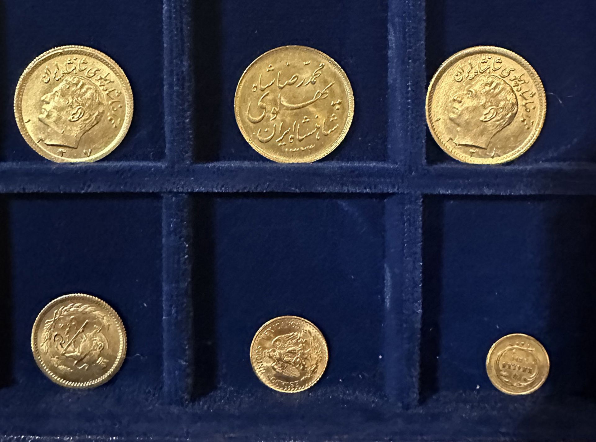 Großes internationales Goldmünzen Konvolut, Sammlungsauflösung: 2 x 100 Türkei Kurush Gold (je 7,2 - Image 14 of 14