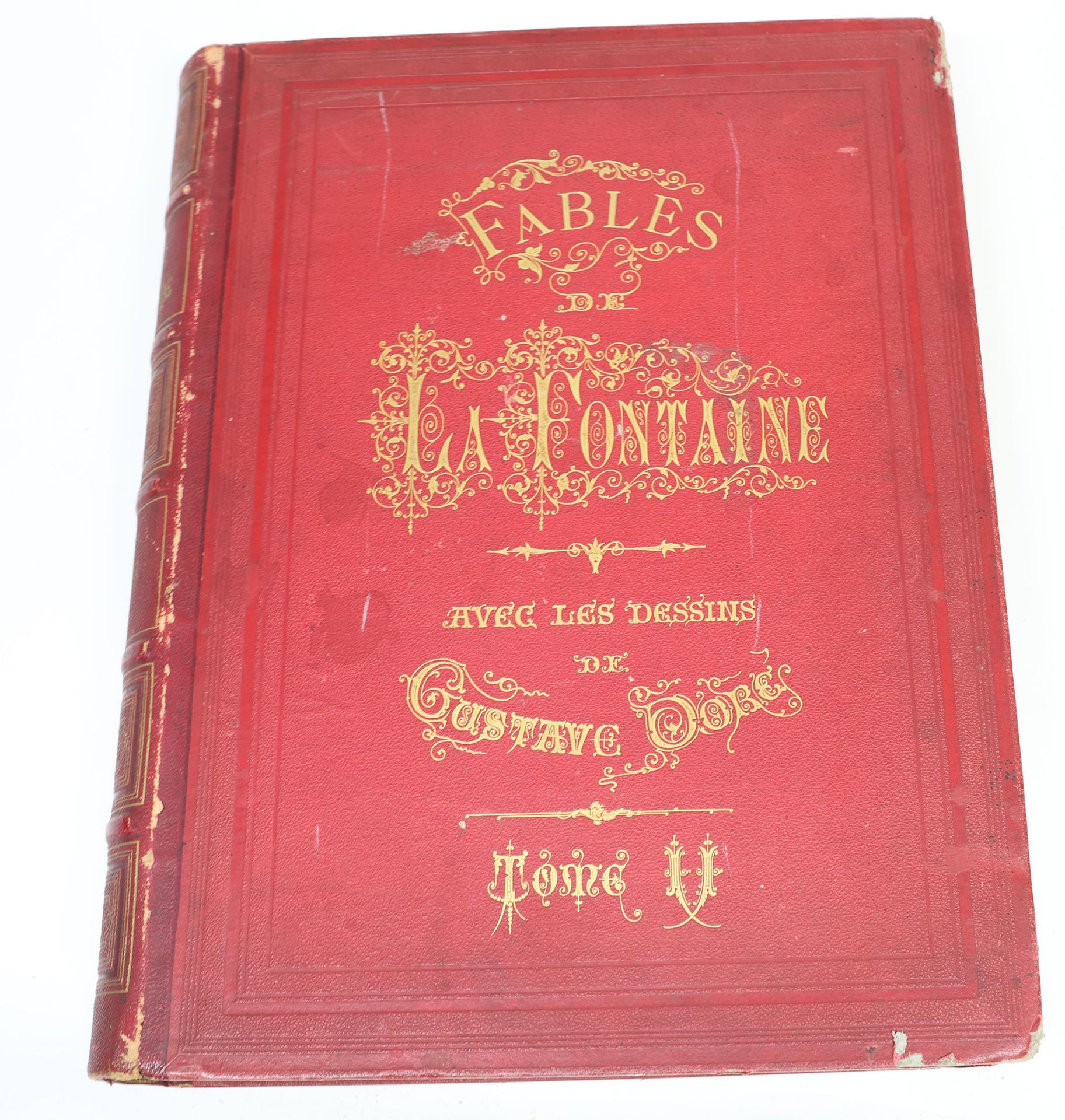 Fables de La Fontaine avec les Dessins de Gustave Doré, Tome 1 + 2, Paris 1867 - Image 4 of 8