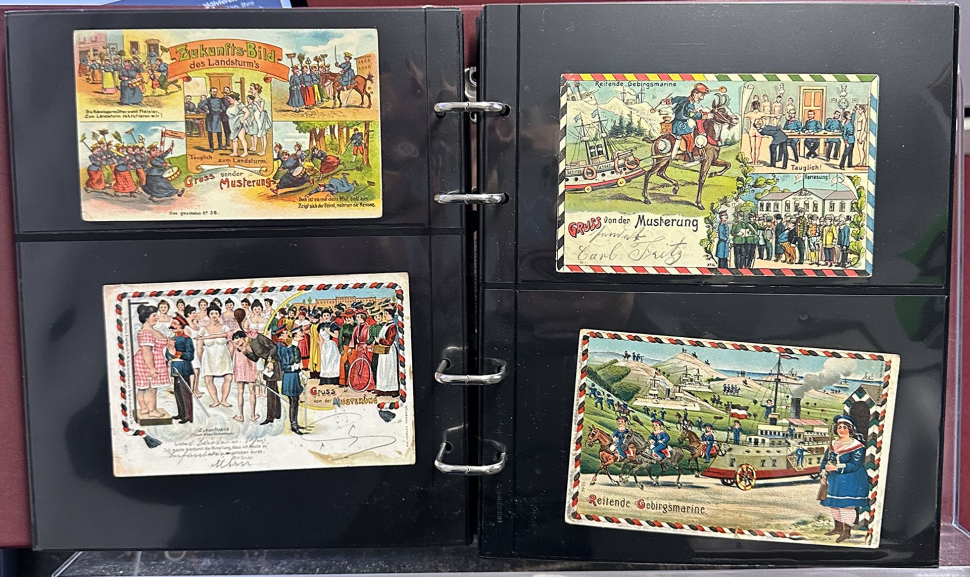 Postkarten deutsches Kaiserreich. Großes Konvolut seltener alter Postkarten verschiedene Zeiten, - Bild 19 aus 65