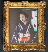 Nobuyoshi ARAKI (1940), Japanische Schönheit, Chromogendruck (?), Fotographie, rücks. mit Marker