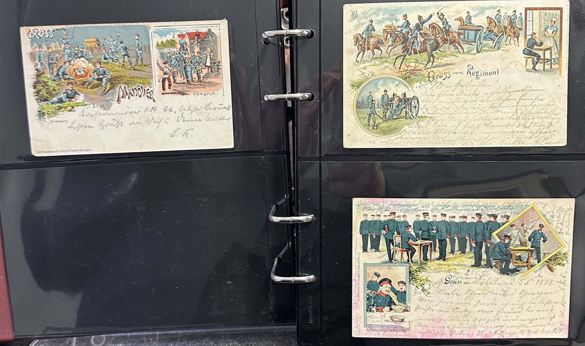 Postkarten deutsches Kaiserreich. Großes Konvolut seltener alter Postkarten verschiedene Zeiten, - Bild 13 aus 65