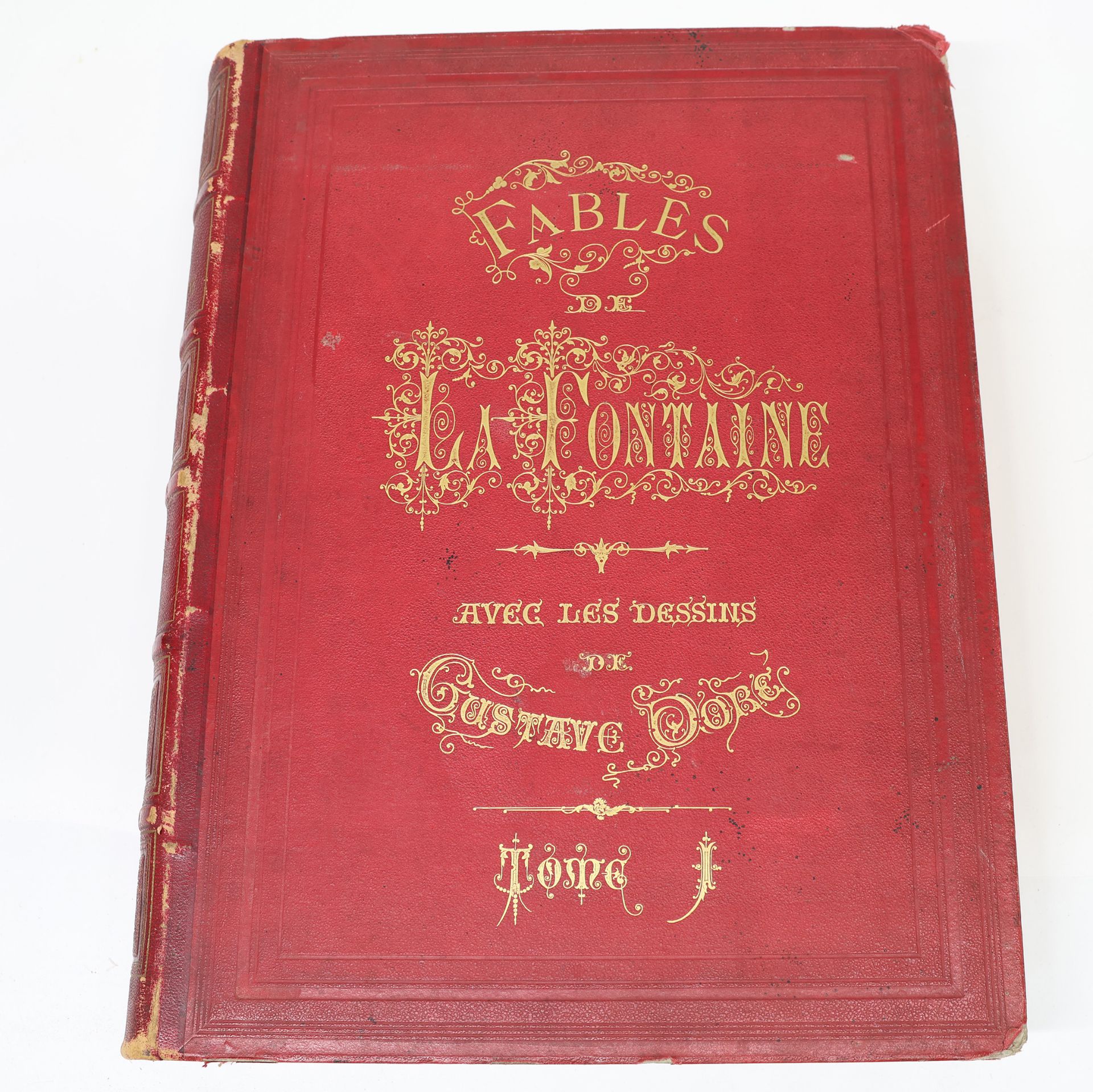 Fables de La Fontaine avec les Dessins de Gustave Doré, Tome 1 + 2, Paris 1867 - Image 6 of 8