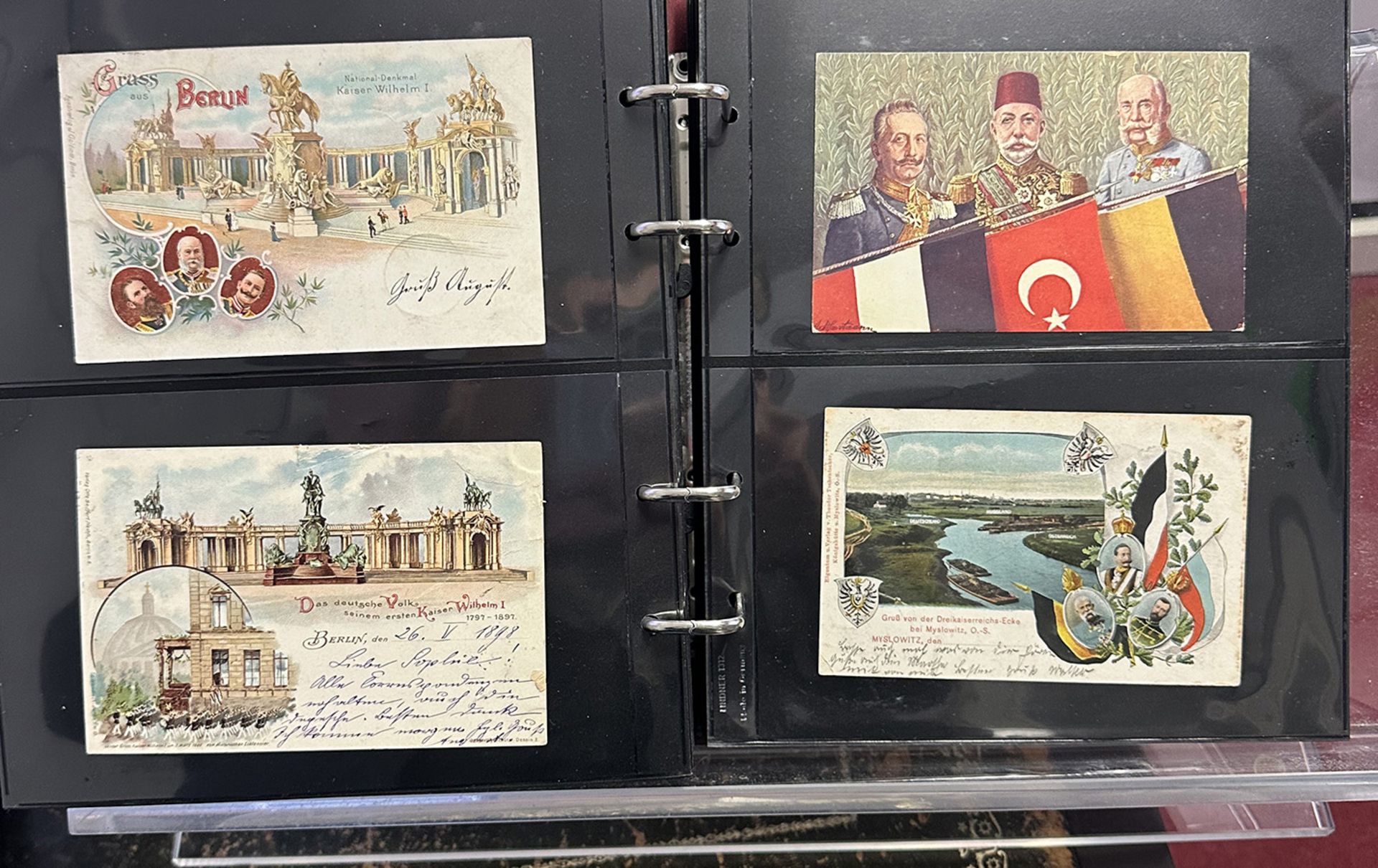 Postkarten deutsches Kaiserreich. Großes Konvolut seltener alter Postkarten verschiedene Zeiten, - Bild 63 aus 65