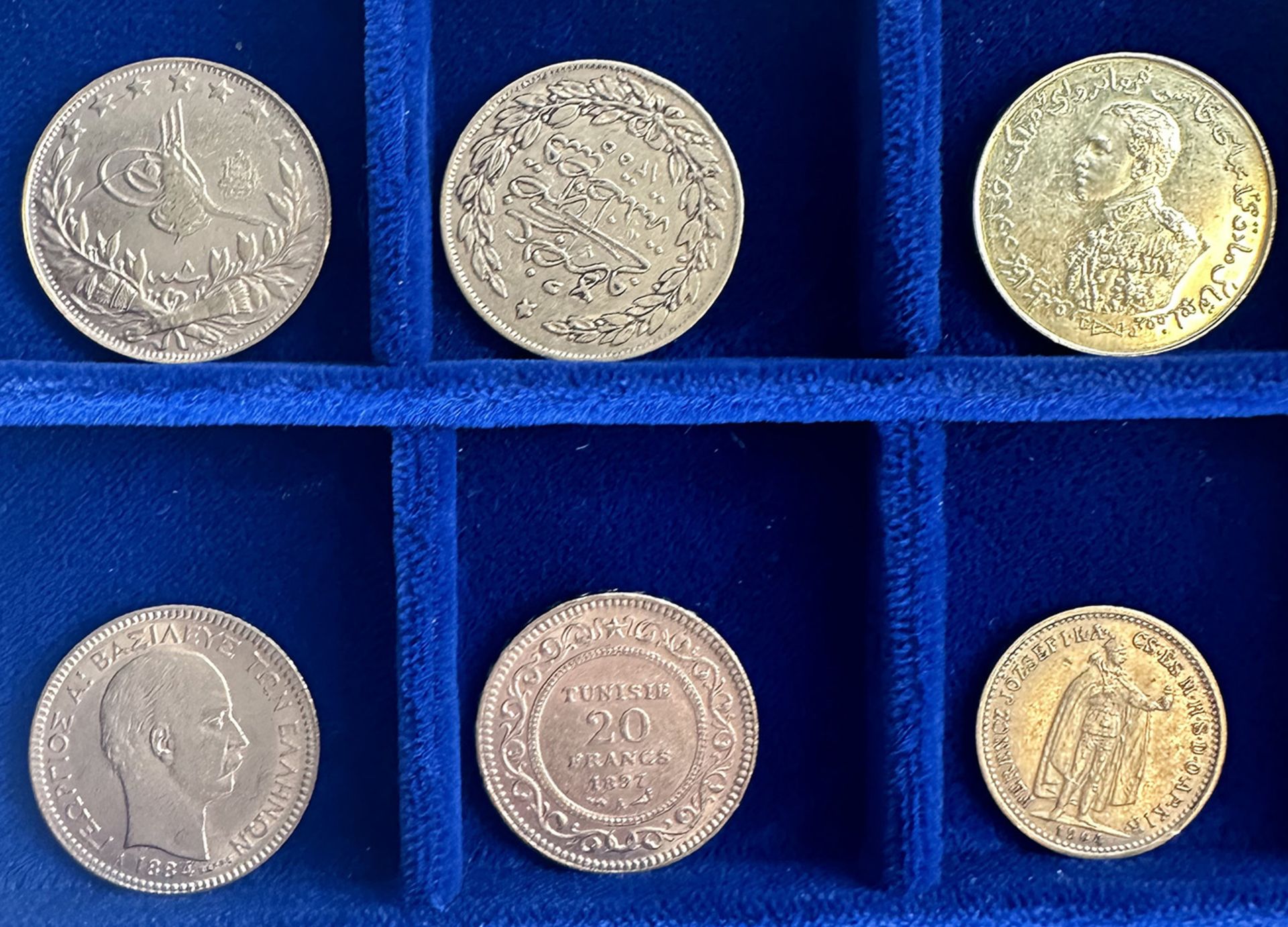 Großes internationales Goldmünzen Konvolut, Sammlungsauflösung: 2 x 100 Türkei Kurush Gold (je 7,2 - Image 6 of 14