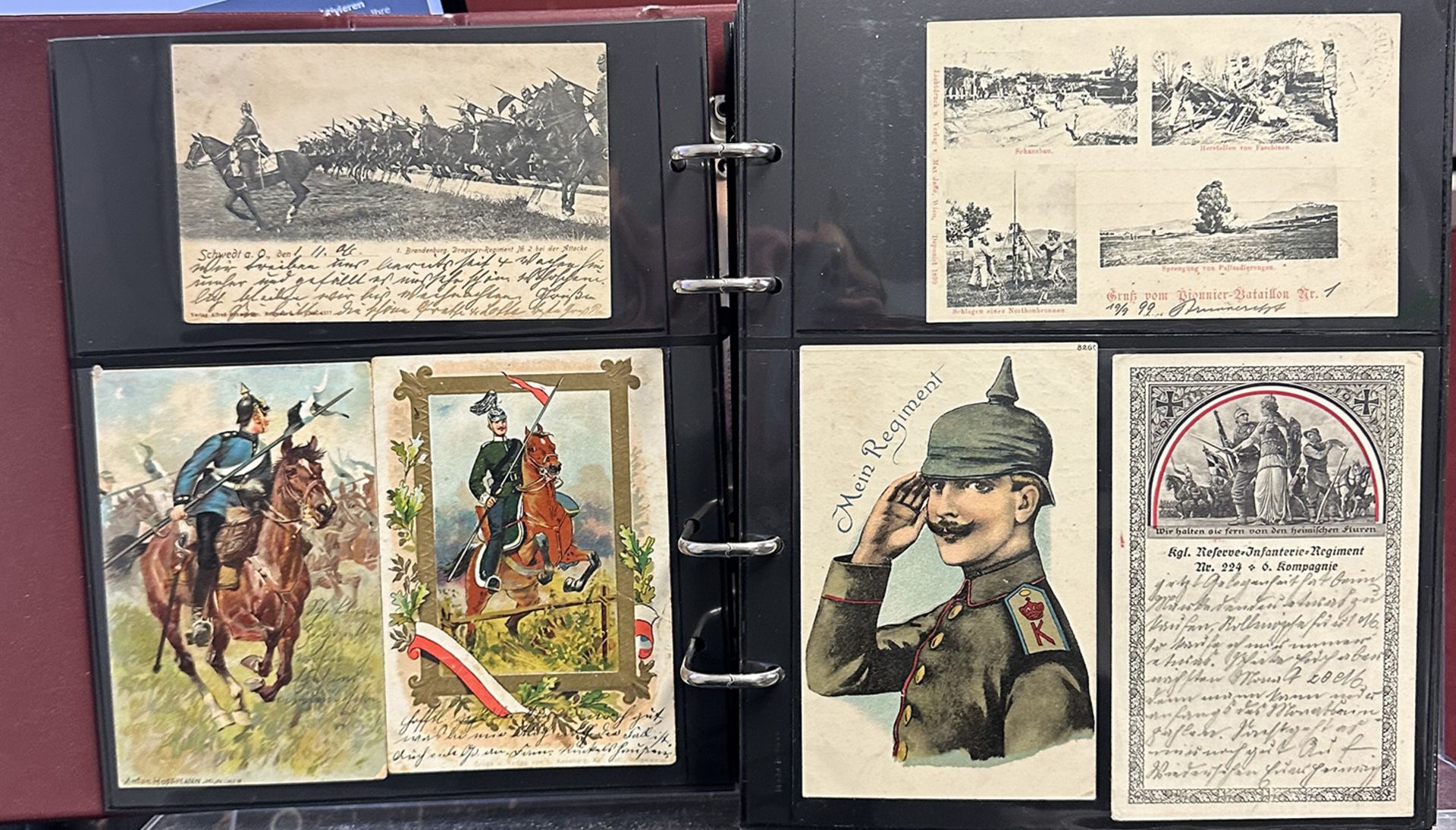 Postkarten deutsches Kaiserreich. Großes Konvolut seltener alter Postkarten verschiedene Zeiten, - Bild 18 aus 65