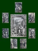 Konvolut Albrecht Dürer: Holzschnitt nach Albrecht Dürer, von Marcantonio Raimondi?: Joachim und