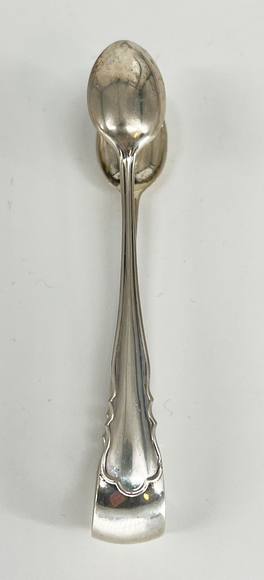 Großes Silberbesteck, 800er Silber, Fa. Wollenweber, bestehend aus 332 Teilen, Gewicht ohne Messer - Image 12 of 14