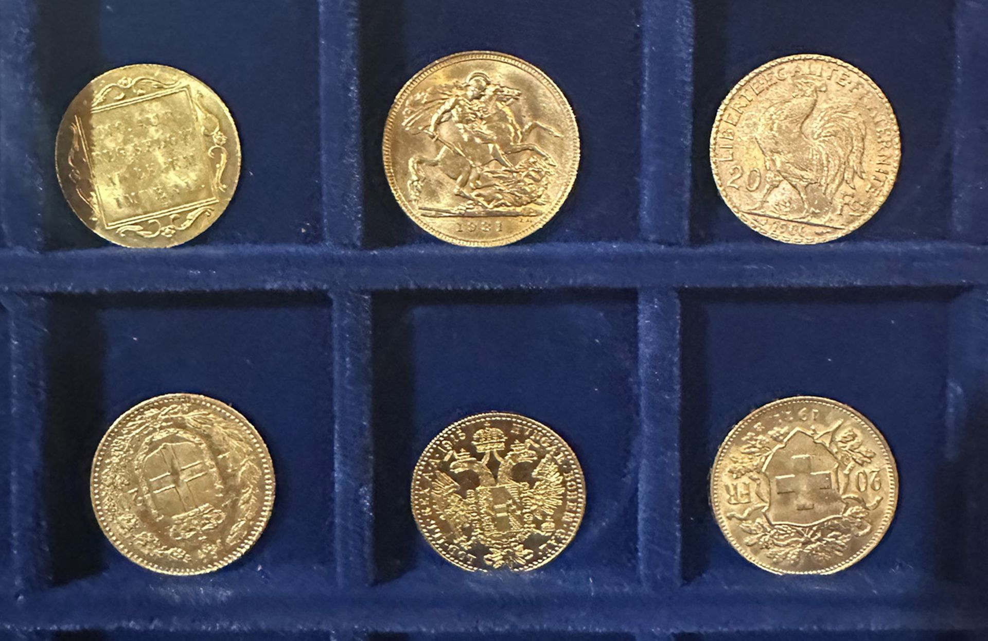 Großes internationales Goldmünzen Konvolut, Sammlungsauflösung: 2 x 100 Türkei Kurush Gold (je 7,2 - Image 8 of 14