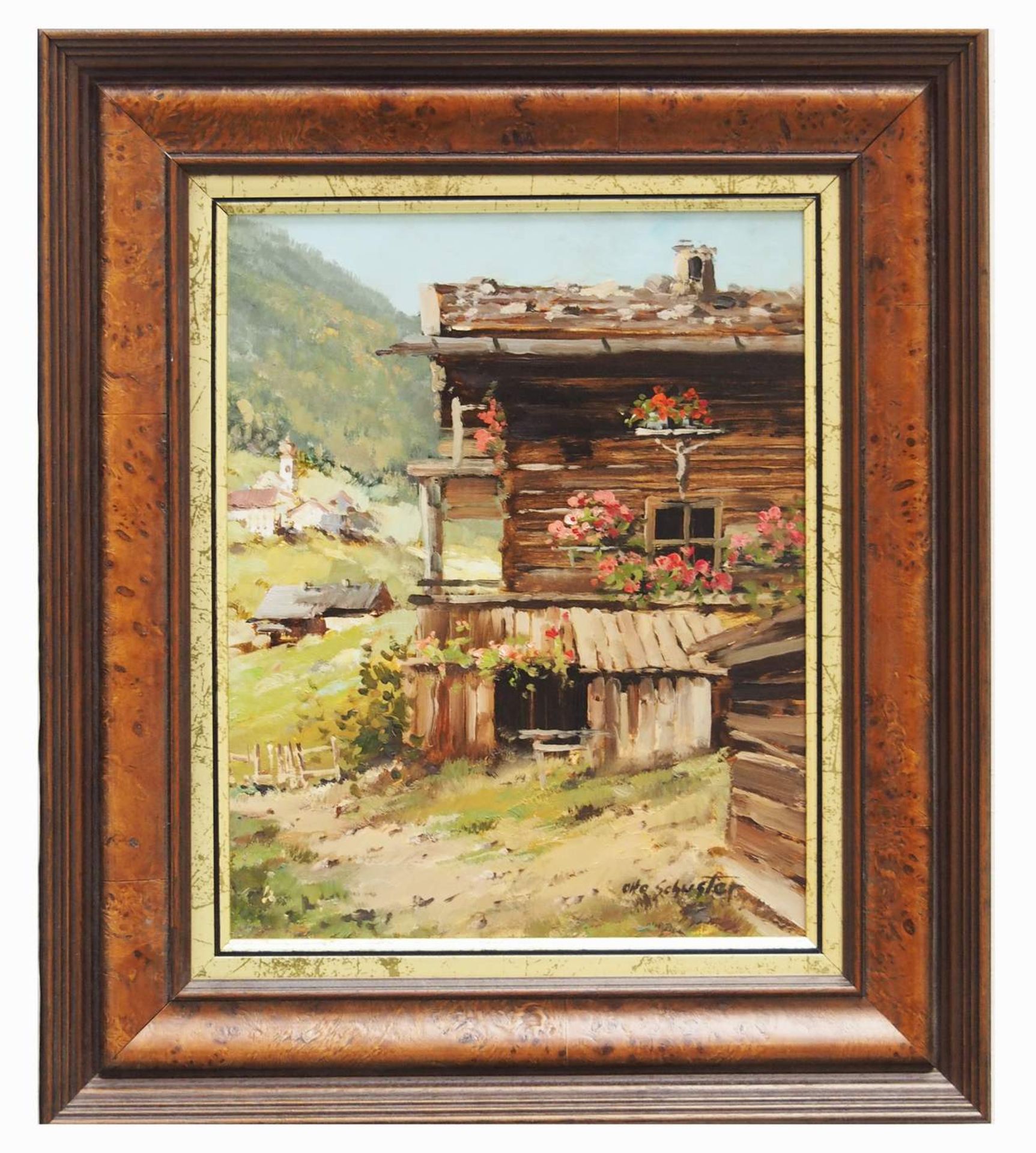 SCHUSTER, Otto, geb. 1924. . Gehöft im Schnalstal/Südtirol - Image 3 of 6