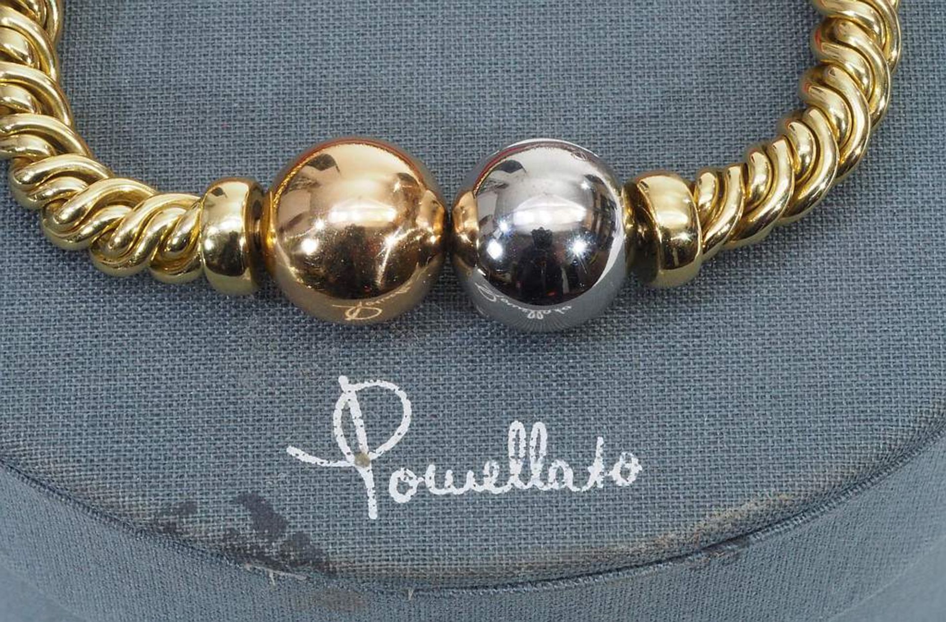 Armband "POMELLATO" in Originalbox. 750er Gelb-Rot-Weißgold. - Image 6 of 6