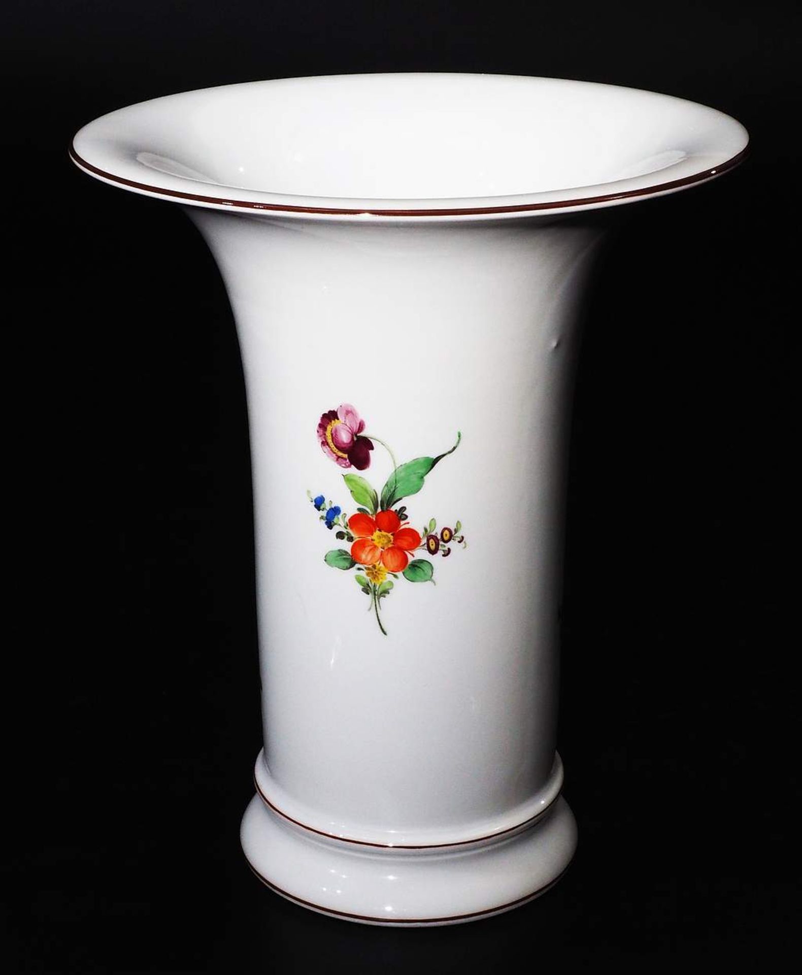 Große Vase NYMPHENBURG, - Image 3 of 6